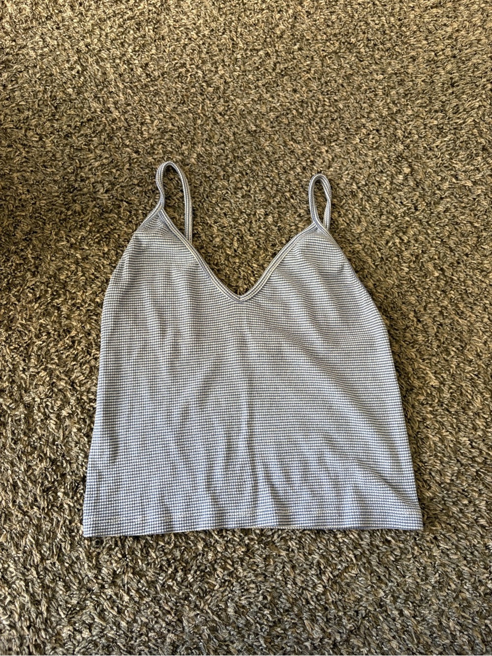 Brandy Melville Ribbed V-Neck Camisole